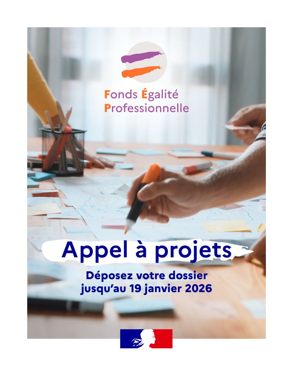 Image de Préfet de la Seine-Saint-Denis - #ÉgalitéProfessionnelle #FEP #ÉgalitéFemmesHommes
🚀Ouverture de l’appel à projets 2026 du Fonds en