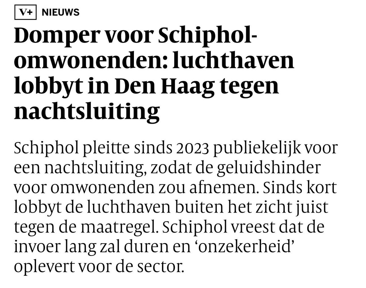 Hoezo ‘domper’? 

Dit geschiphol in samenwerking met de Nederlandse Staat is al decennia gaande.

👇
volkskrant.nl/economie/dompe…

#schiphol #klm  #krimp <a href="/IenWTweedeKamer/">IenW Tweede Kamer</a> <a href="/volkskrant/">de Volkskrant</a> <a href="/HenriBontenbal/">Henri Bontenbal</a> <a href="/RobJetten/">Rob Jetten</a> <a href="/jesseklaver/">Jesse Klaver</a> <a href="/BurenHester/">Hester van Buren</a> <a href="/RaadvanState/">Raad van State</a>