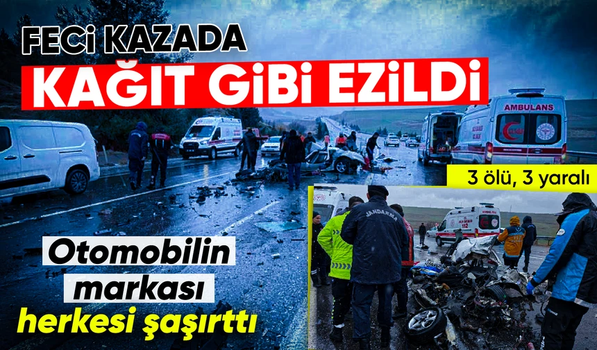 mithrauss's tweet photo. Feci kazada kağıt gibi ezildi… Otomobilin markası herkesi şaşırttı! https://t.co/iNymXZqAOs https://t.co/CMG8TWAbOB