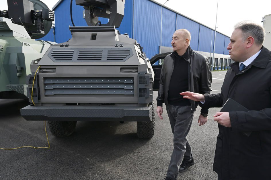 📌President Ilham Aliyev attended the opening of the #Soviet-era #Tartar Electromechanical Plant following major reconstruction work. The facility, under the auspices of the #Azersilah CJSC, will manufacture various military-purpose products. Special polygons for ballistic and