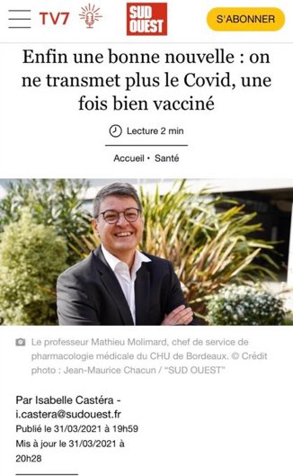 verity_france's tweet image. Il vient de rendre son rapport sur la désinformation dans la santé…