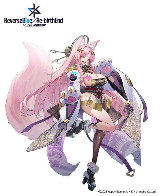 『リバースブルー×リバースエンド』
「狗咆院サラ」のイラストを担当しました。
I was in charge of the illustration of Sara Kuuhouin for the game ReverseBluexRe-birthEnd

#リバxリバ
#リバースブルーxリバースエンド 