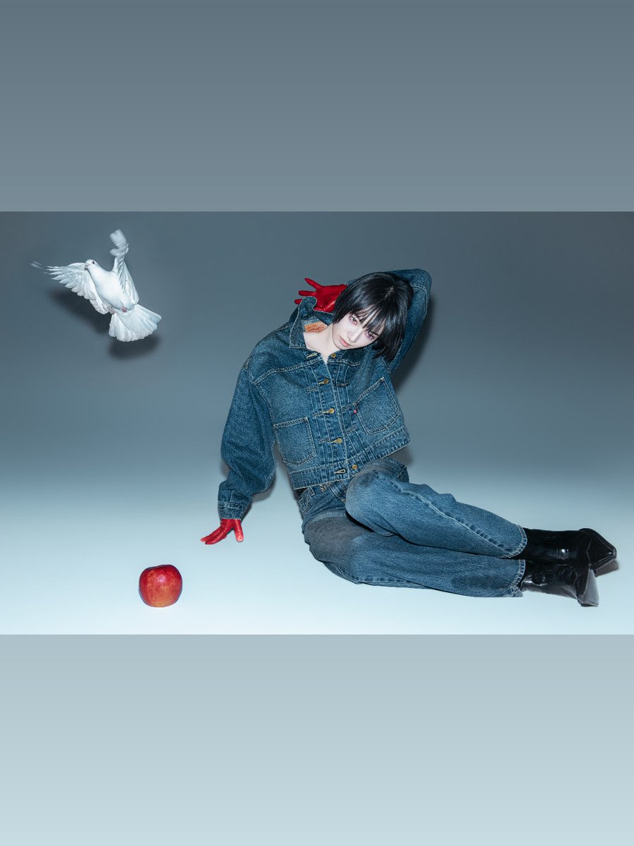 Komatsu Nana for Perk Magazine wearing Levi's Spring/Summer 2026