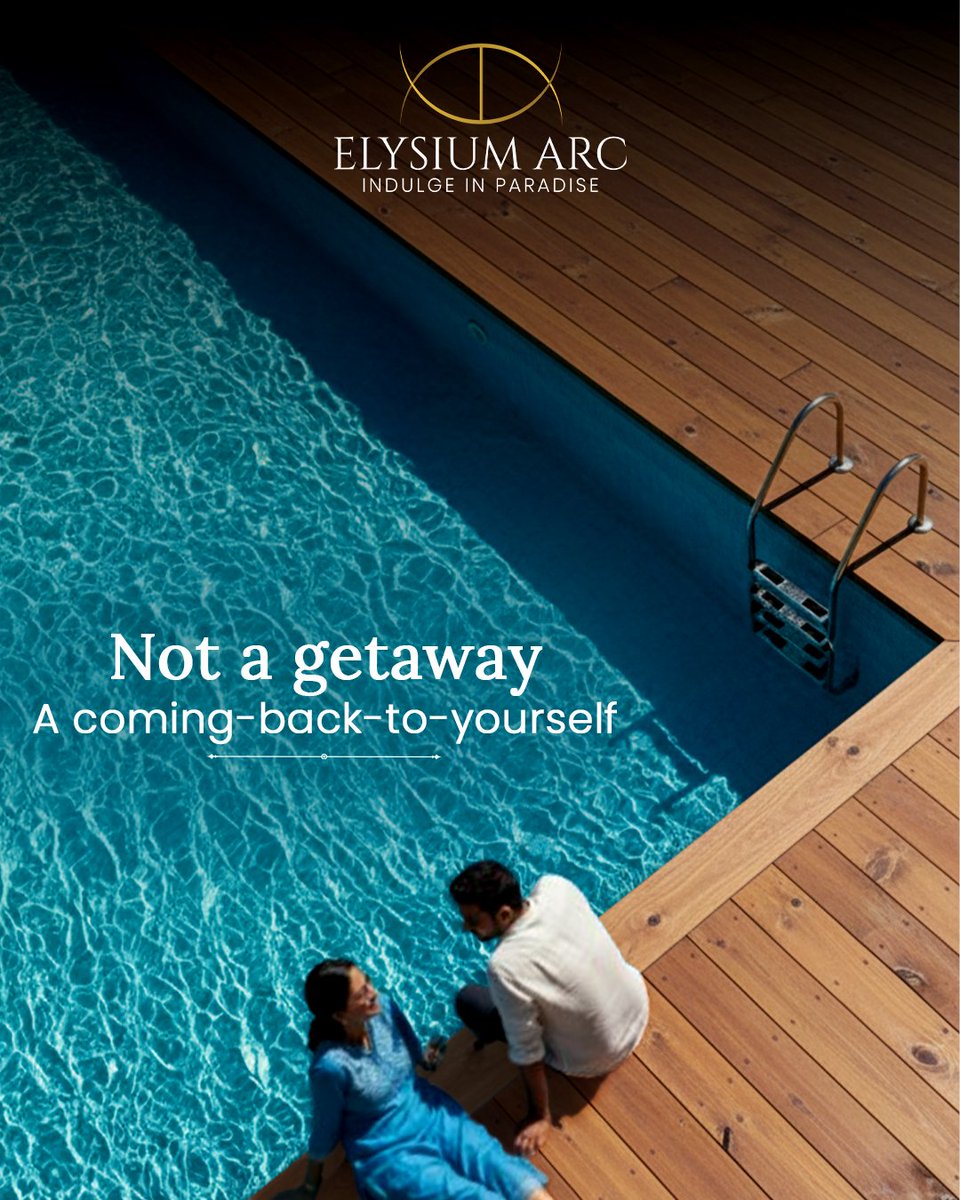 elysiumarc's tweet photo. Not running away.
Just coming home to yourself.

#luxuryliving #luxurygetaway #mindfulliving #elysiumarc #luxuryescape #resortlife #bihar #bihartourism https://t.co/J2YbZfURBo