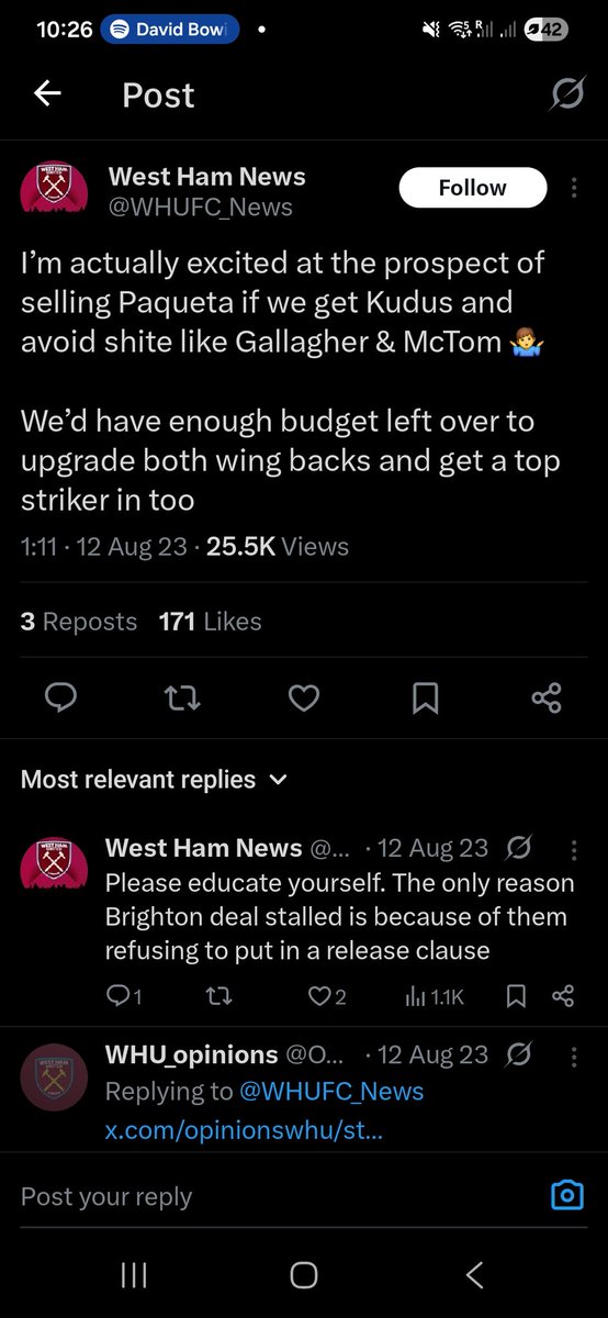 sam_puncher's tweet photo. @WHUFC_News Maybe because fans like you were crying at the prospect of both signing. https://t.co/kQfC0GSzof