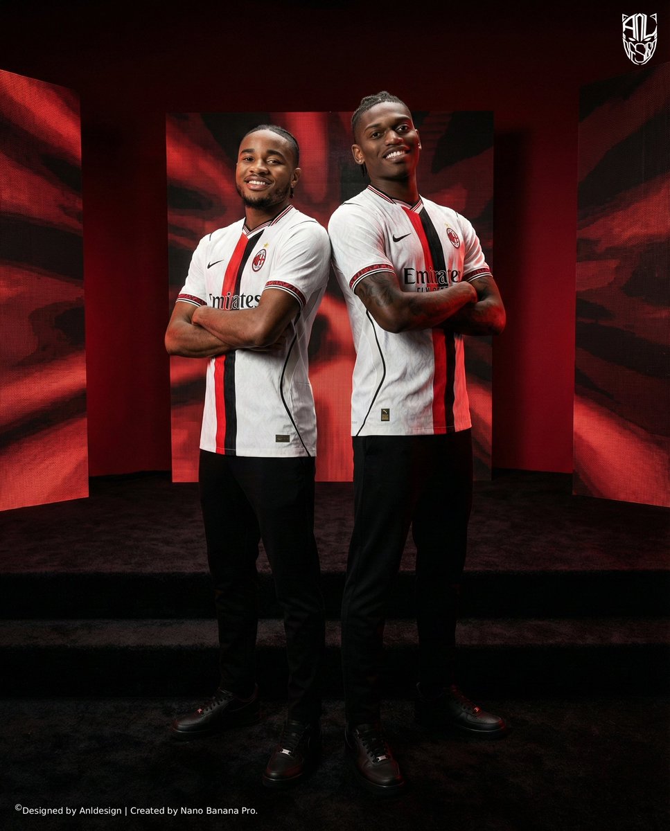 anldesign0's tweet image. AC Milan &amp;amp; Nike "Belonging" Concept Kit.

The legendary kit worn during the 1942-1943 season has been modernized using a Nike template created with today's technology.