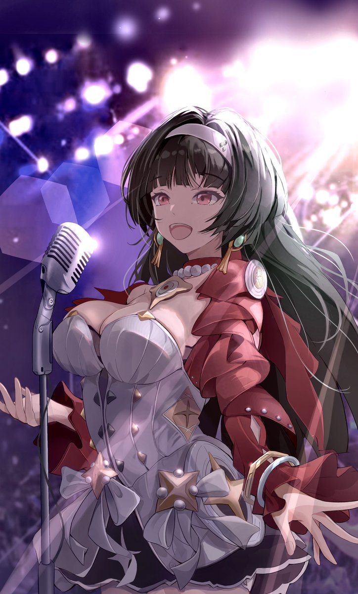 この歌を世界に捧げるわ！」 作者様：ぴん26.（@pinjirooo）