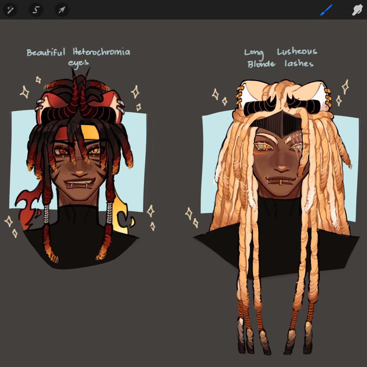 rgnvazl's tweet image. Not so blindfold brothers