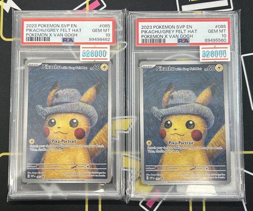 🚨入荷情報🚨 ✓ Pikachu with Grey Felt Hat (ゴッホピカチュウ) [SVP