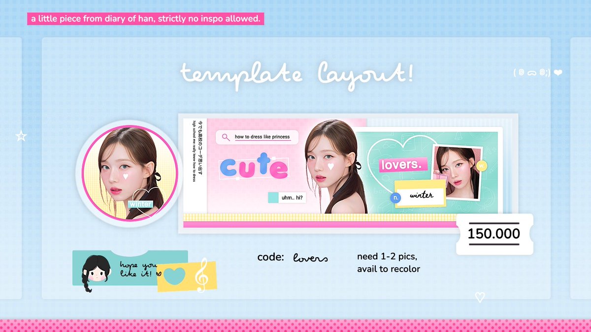 diary__of__han's tweet image. help repost yaa, terima kasih! ♥︎ 🪷

halo semuanya &amp;gt;___&amp;lt; kenalan sama 6 template layout di bawah ini yuk! ( 3 designed, 3 moodie deco ) kalau memang kurang aman, bisa hubungi aku melalui DM yaa ❤️💭 ( check alt! )

t. #zonauang #zonaba