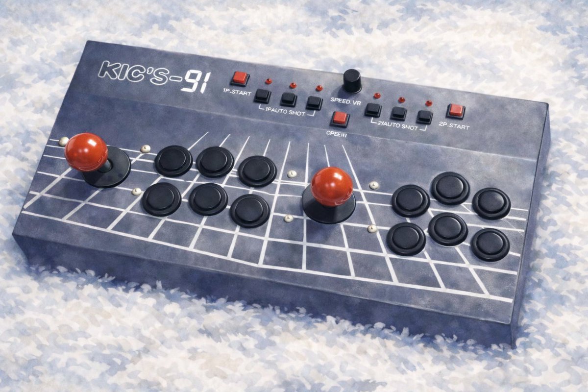 アーケード基板を遊ぶために使っていた、 コントロールボックス「KIC'S