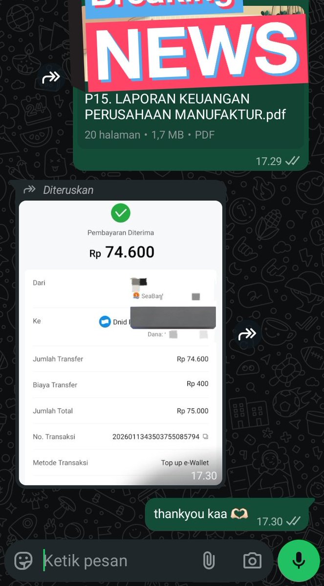 studywint's tweet image. 🚨OPEN JOKI ALERT🚨
Deadline tugas bikin pusing?🤯 Serahin aja ke ahlinya!
✅ Akuntansi&amp;amp;Perpajakan
✅ Siklus Akuntansi 
✅ Tugas&amp;amp;Pengetikan, Perapihan 
✅ PPT, sertifikat, portofolio
✅ Edit foto &amp;amp; video

💸 Mulai dari 2k
📩 wa.me/628979001296

#openjoki #jokitugas #zonauang