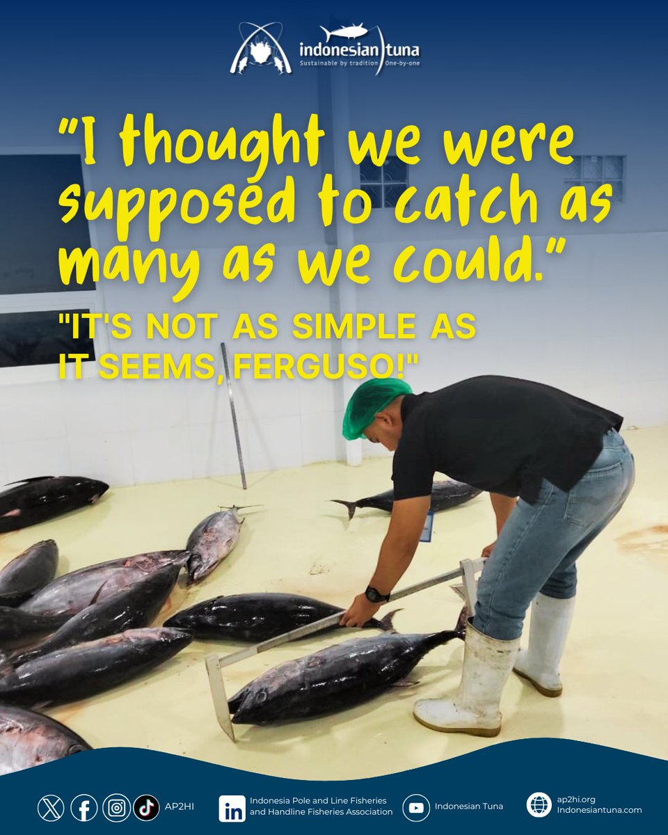Naufal Saputra’s journey with AP2HI in Labuhan Lombok proves that smart data is the ONLY way to save our Tuna from disappearing 🐟📉

Why data? ✅ Protects fish stocks ✅ Unlocks global markets ✅ Stops blind exploitation

Read Naufal's story: zurl.co/xsPeg