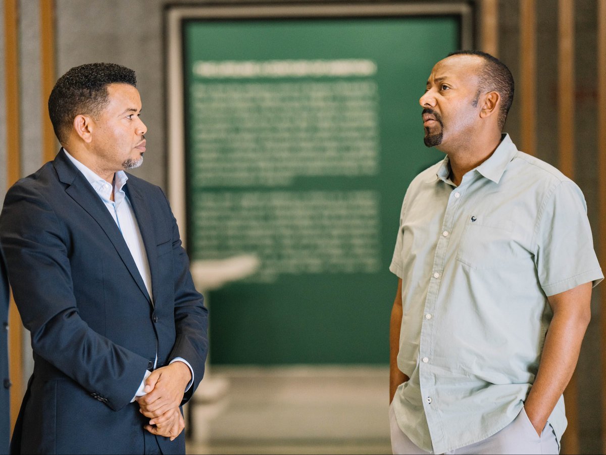 TakeleUma's tweet photo. When we think of a logistics , we think of a strong trade economy that supports both exports and imports. For a country advancing toward the commercialization of its agricultural products, mineral resources, and manufacturing industries, efficient and reliable supply chains are essential.

Touring logistics facilities in Ethiopia and Djibouti with our Prime Minister @AbiyAhmedAli highlighted the urgency of strengthening logistics connectivity. Efficient and dependable logistics operations are critical for national prosperity and for unlocking the country’s growing export potential.