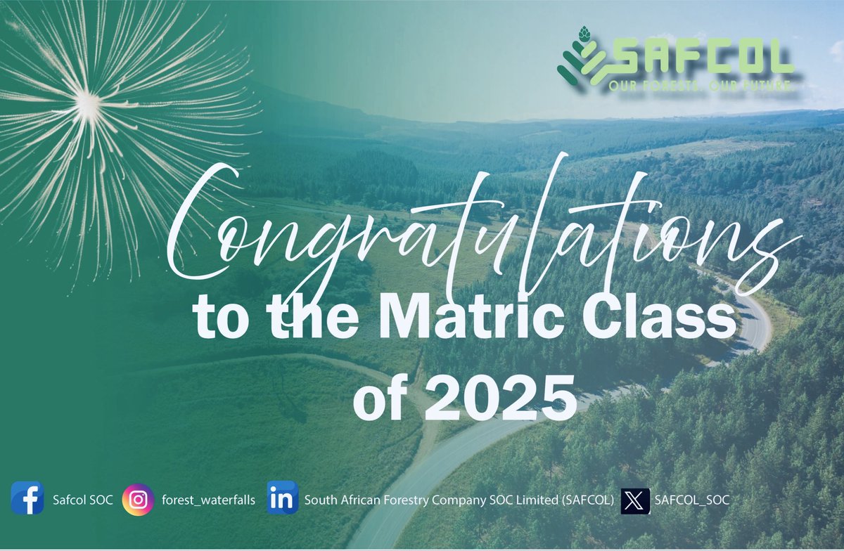 Congratulations, Matric Class of 2025! 🎓 Your hard work has paid off. Best wishes as you continue your studies and chase your dreams!