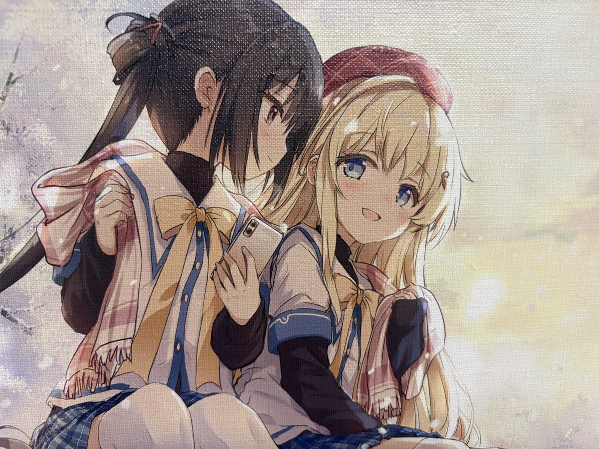 1/1注文受け付け分のClover Day'sキャンバスアート(2026年賀版)、絵馬