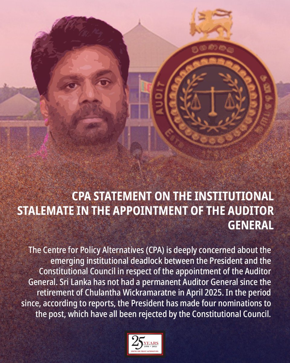 Centre for Policy Alternatives Sri Lanka tweet media