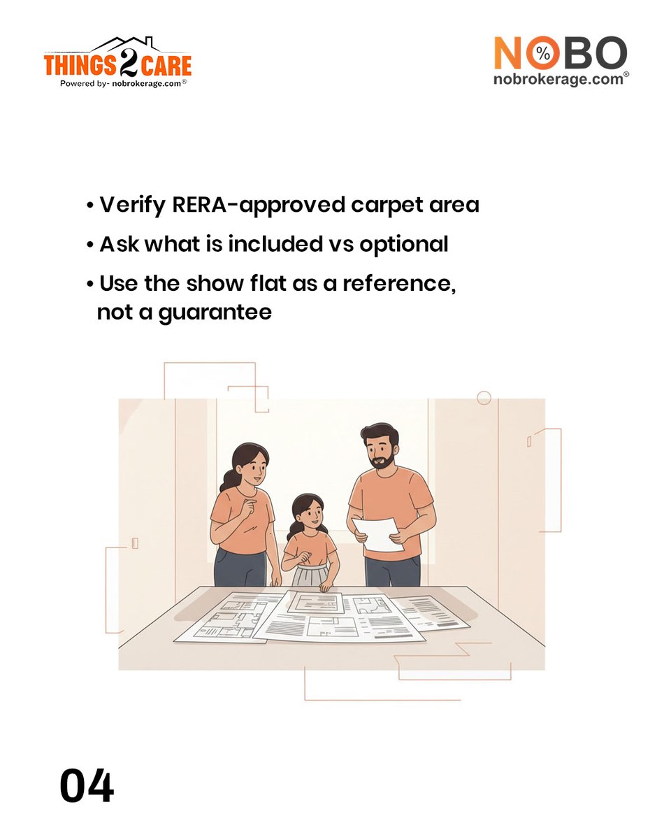 nobrokerage_com's tweet image. Show Flats vs Reality: Why Buyers Must Look Beyond the Display

#ShowFlat #HomeBuying #NoBrokerage #RealEstateAwareness #ThingsToCare 

Disclaimer: Info sourced from public news media &amp;amp; open resources. NoBrokerage.com claims no ownership. Please verify independently.
