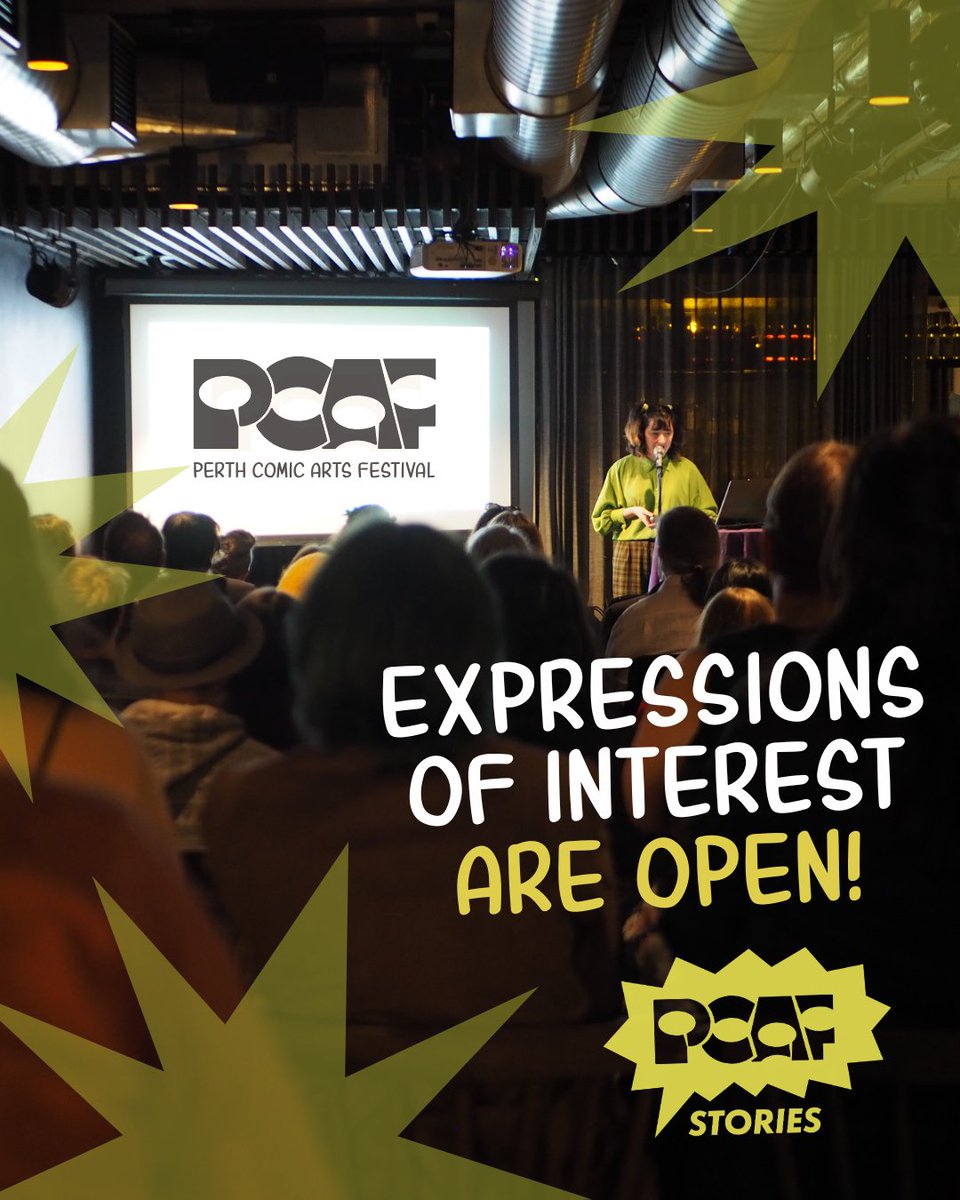 PCAF ~ Perth Comic Arts Festival tweet media