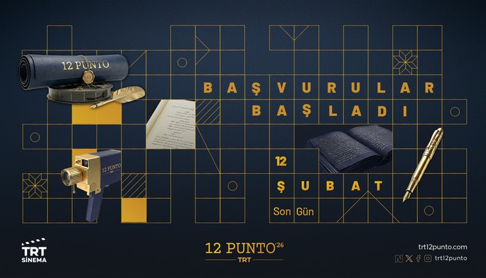 ’12 Punto 2026′ Başvuruları Başladı
sanatinsani.net/2026/01/13/12-…