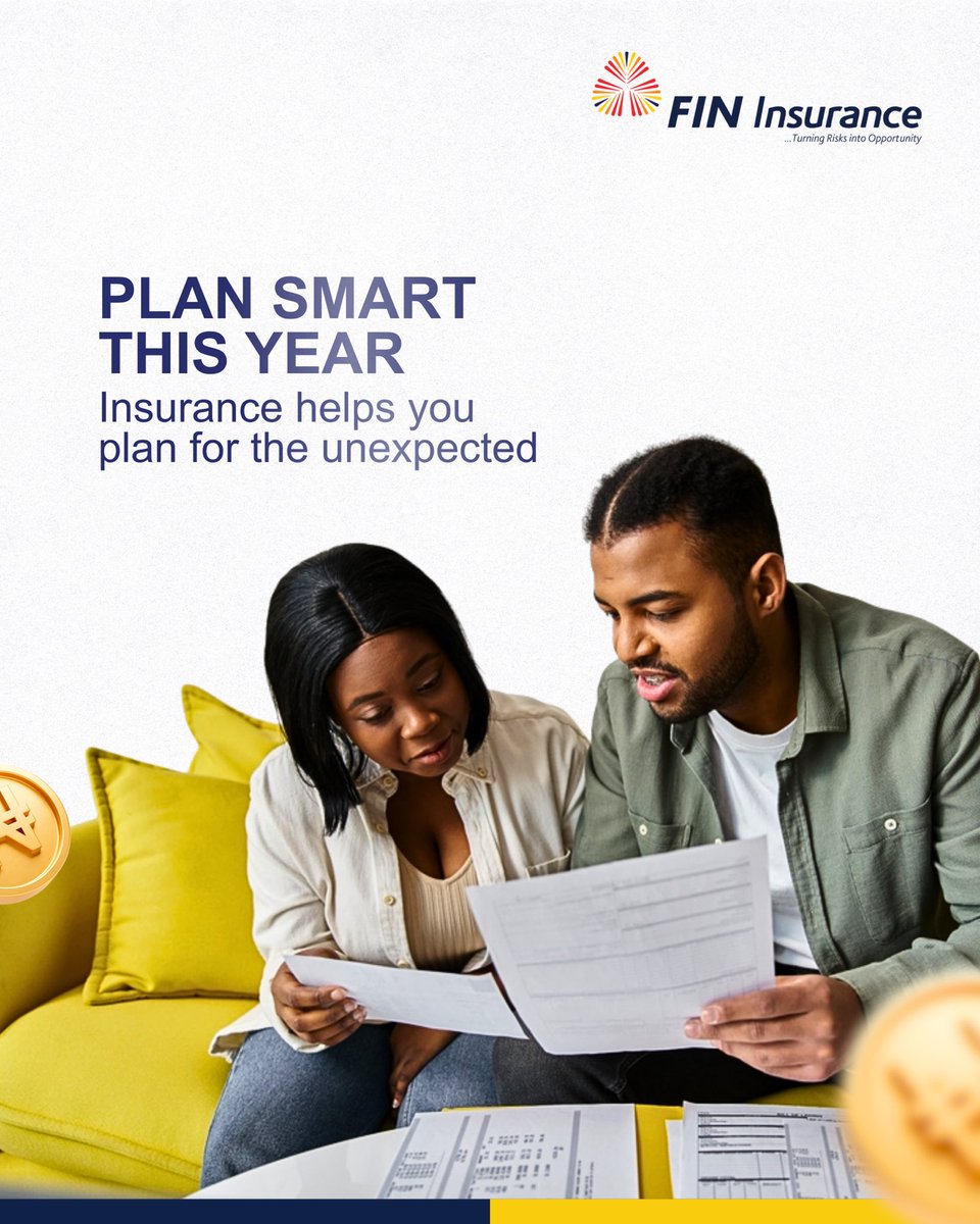 Fininsuranceng's tweet image. We Nigerians often budget for rent, fuel, and data... but forget the unexpected! Don’t be caught off guard! 

Insurance helps you plan smart for life’s surprises. Make 2026 your safest year yet! 

For more information about Insurance send us a message today.

#FINInsurance