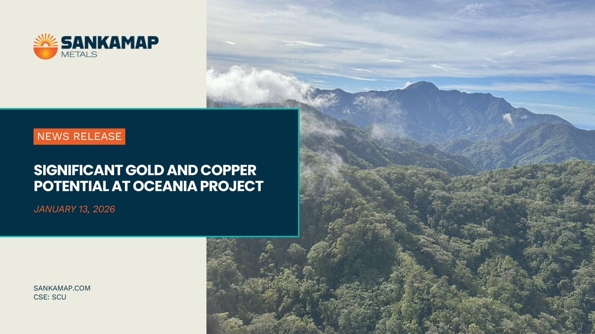 NEWS: Significant Gold and Copper Potential at Oceania Project

Read the full update on our Fauro property: bit.ly/4pCNwNE
$SCU.C