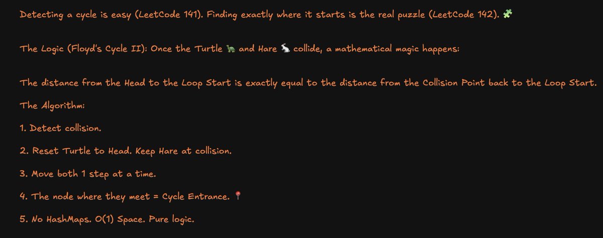 DJkomio's tweet photo. Continuing my exploration of LinkedList in my Java Data Structures and Algorithms journey.
#LeetCode #Java #DSA #Algorithms #Engineering https://t.co/LYRt1NW5zd