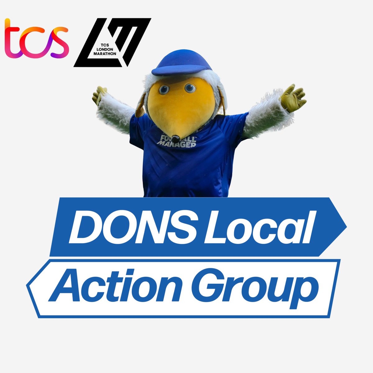 Big news! Haydon will run the 2026 London Marathon for DLAG, in full mascot costume nonetheless! 

Follow along to his journey and donate to support Haydon and DLAG here: justgiving.com/campaign/haydo…