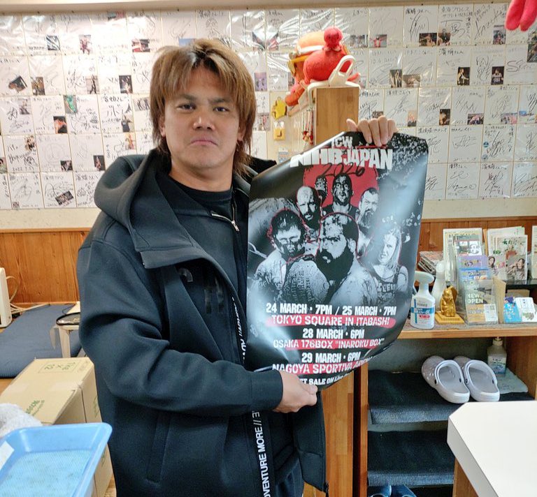 sugiuraman_106's tweet photo. 「ICW NHB JAPAN2026」!!
3月29日(日)18:00〜
名古屋スポルティーバアリーナ大会!!
スポルティーバアリーナ様
ロックオンタイム様
喫茶ビクトリー様
濱蛸様
大会ポスターありがとうございます!!
やったよ!スーパーレフ!
#icwnhb #superref https://t.co/kHcWGiplLU