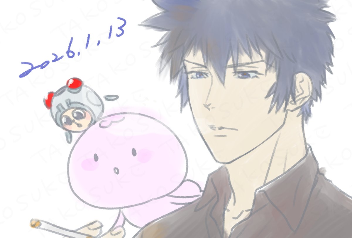 日めくりPSYCHO-PASS
1/13

たばこの日
銘柄の一つ、ピースが発売された日だそう

コウちゃん、煙草吸ってる資料調べるとたくさん喫煙シーンが出てくるって事は、控えめに言って、
吸い過ぎですね？

#pp_anime
#PSYCHOPASS
#日めくりサイコパス