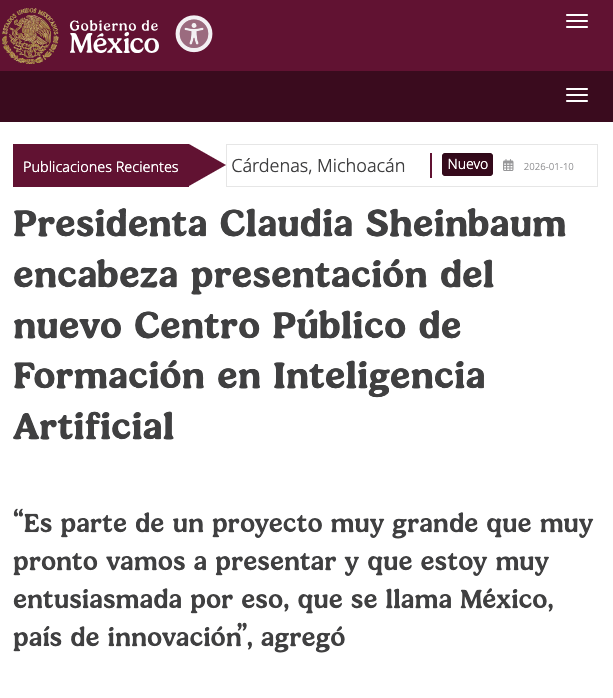 🔎 | Cursos de "Ciberseguridad" de Sheinbaum vulneran datos de sus propios alumnos

Miles de estudiantes del nuevo Centro Público de IA (Infotec/TecNM) están exponiendo sus nombres completos en YouTube. 

¿La razón? No habilitaron una plataforma de asistencia, y como no hubo