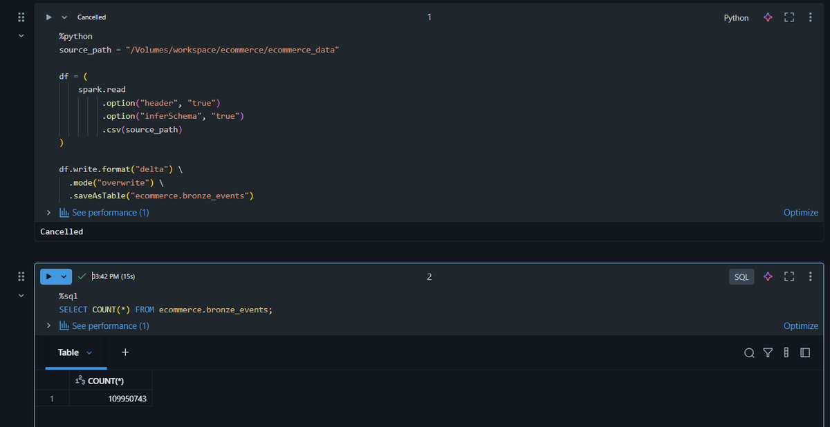 adarshankur19's tweet photo. Day 5 of the Databricks 14-Day AI Challenge.

Learned advanced Delta Lake concepts like time travel, MERGE operations, OPTIMIZE, ZORDER, and VACUUM.

@databricks  @codebasicshub  @indiandataclub 
#DatabricksWithIDC https://t.co/Su0Lq2ZHdD