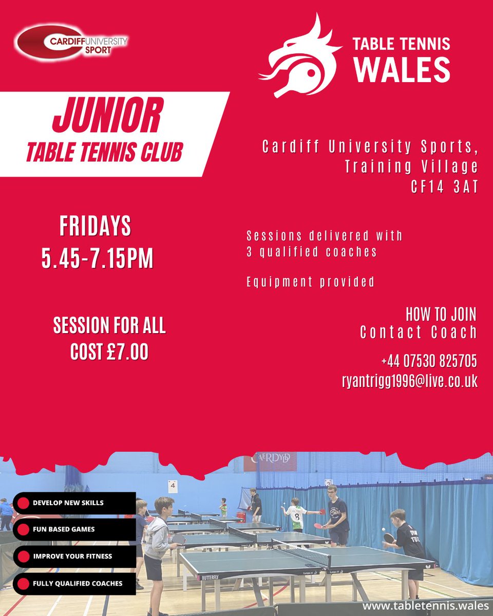 Table Tennis Wales tweet media