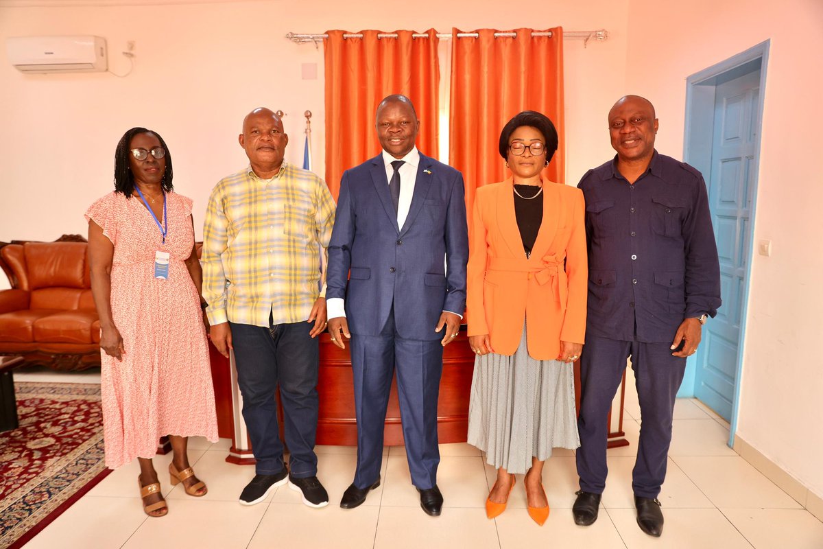 sodjinoudossou's tweet image. Fructueux échanges ce 13.1.26 avec Présidente CCN Congo. Consensus sur renforcement qualité lutte contre maladies prioritaires et collaboration @OMSCongo-CCN pour meilleur impact sur population vulnérable @ProfJanabi @DrTedros @MSP_CG @IbaraRosaire @GouvernementCG @WHO @onucongo