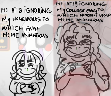 Berelonca's tweet photo. Such a feeling #fnaf #vampiresSMP https://t.co/bGc6yBDftx