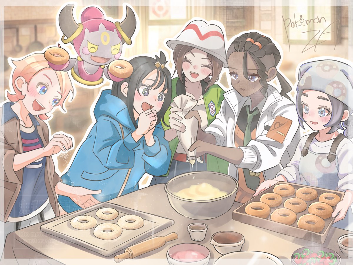 アンシャちゃんとドーナツ作り！
#PokemonLegendsZA