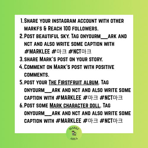 MarkfArea's tweet image. 🕸️🕷️Markfs Instagram challenge!🕷️🕸️

#MARKLEE #마크 #NCT마크