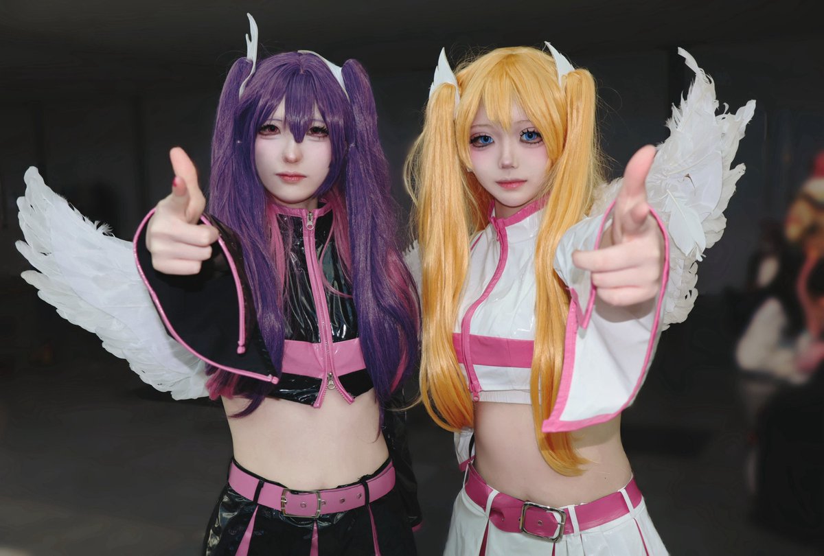 짜요 <a href="/jja0yo/">짜요</a> 사루 <a href="/ssaruu0/">사루</a>
미리엘라 &amp; 리리엘
<2.5차원의 유혹> (니고리리)
부산 코믹월드

#짜요 #사루 #코스프레 #Cosplay
#부산코믹월드 #부코