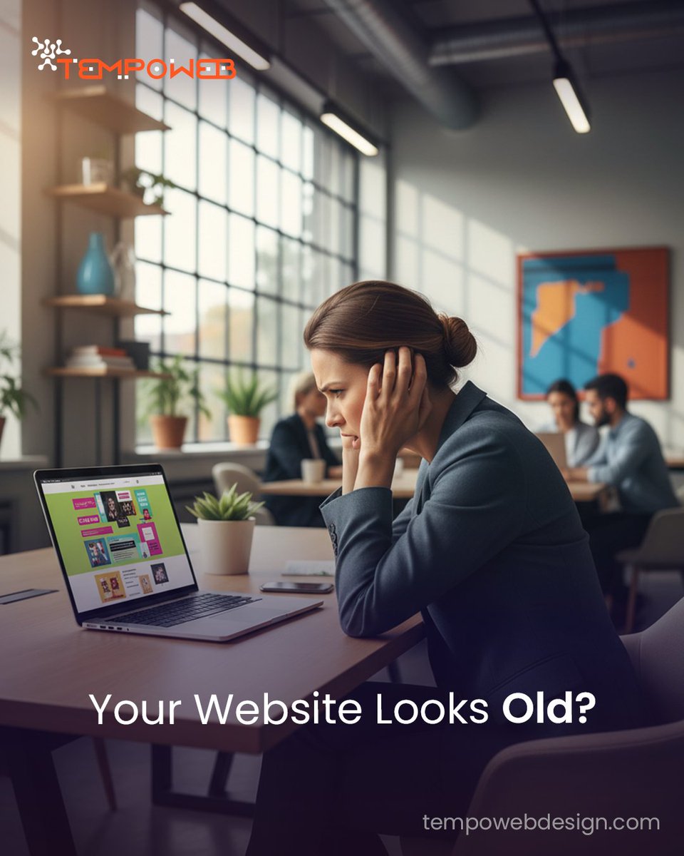 tempowebd's tweet image. An outdated website can hurt your credibility and sales.

Redesign Now 👉 tempowebdesign.com

#WebsiteRedesign #TempoWebDesign #DigitalFix