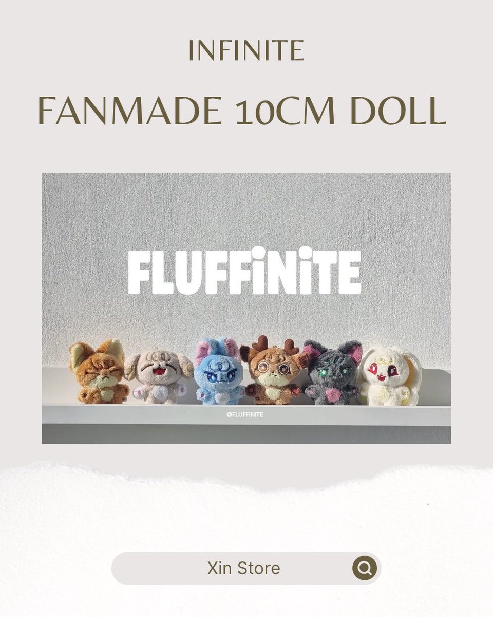 tzexin0616's tweet image. 🇲🇾MY GO

Infinite FANMADE 10CM Doll by @FLUFFiNiTE 

⏰Duedate: 22/1 1159PM

💰RM80 each
SET: RM468
SET (Without Kyu): RM390

❌No 2nd payment

📦 Postage: 8 WM | 15 EM

🛒To order: xins.easy.co/products/infin…