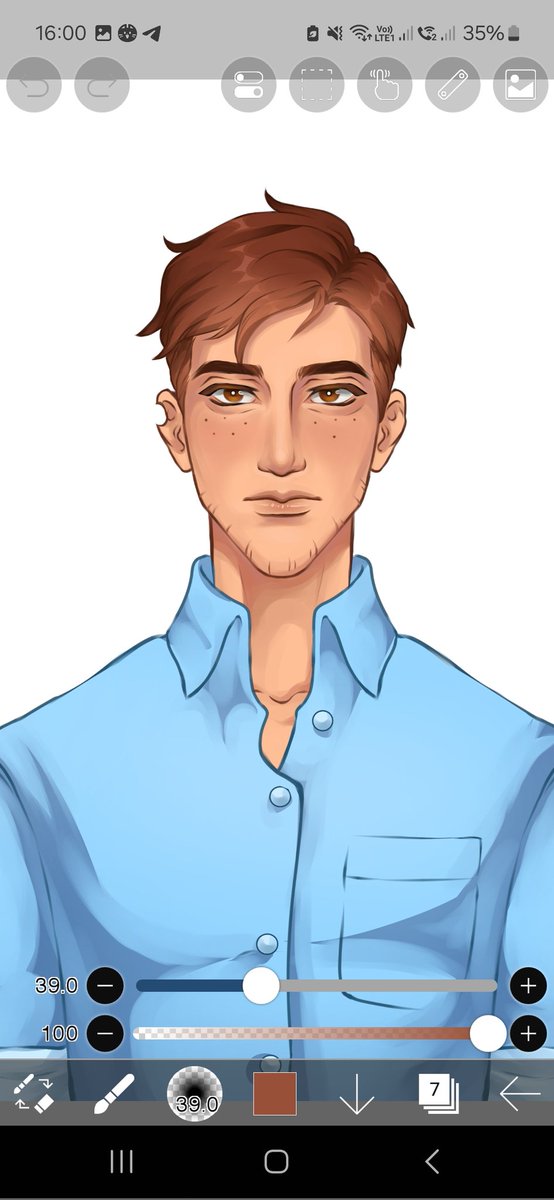 MKotenok59290's tweet image. Robert fanart ♥️ 
#Dispatch #Robert #RobertRobertson #Mechamen