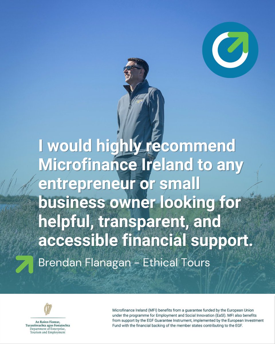 Microfinanceire's tweet photo. Ethical Tours is just one of many success stories at Microfinance Ireland. We support the people behind the idea💡https://t.co/8cpQ5VcBr5

#MicrofinanceIreland #IrishBusinesses #CustomerStories #SmallBusinessLoans #StartupSupport https://t.co/WU14cpv0AF