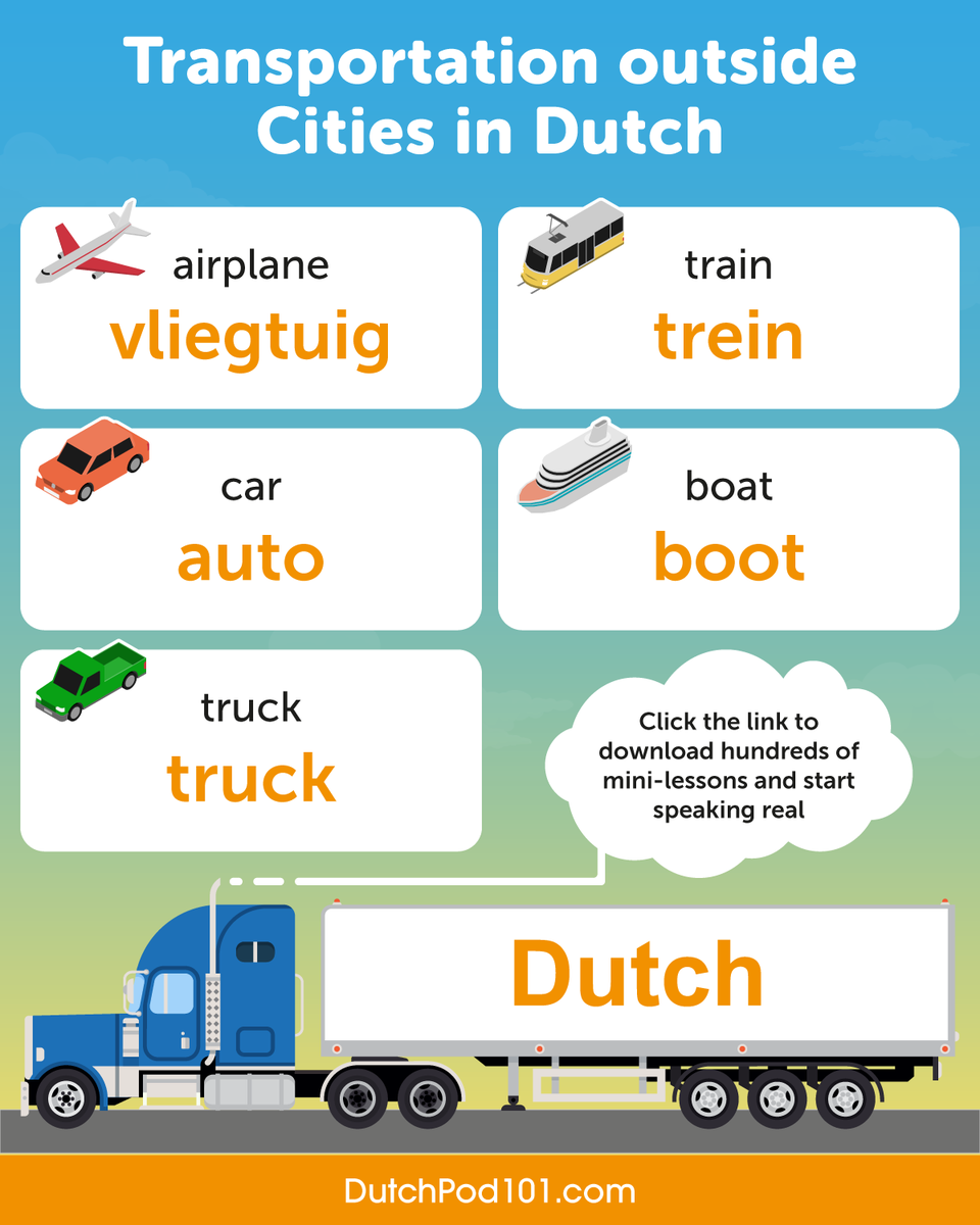 DutchPod101's tweet photo. From city lights to quiet towns 🌆➡️🌄 Learn Dutch transportation words—FREE. 🚃 Travel smarter, speak better here: 🔗 https://t.co/FMwIabhD7v

#StudyDutch #DutchLanguage #TravelPhrases https://t.co/IZtFc9N4as