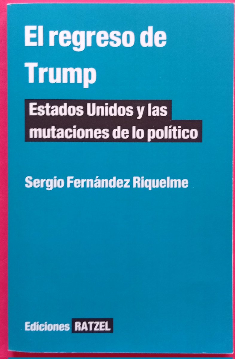 monpaslibros's tweet image. 📚 Título: El regreso de Trump 

📝 Autor: Sergio Fernández Riquelme 

📌 Editorial: Ediciones Ratzel

🔎 Estado: Nuevo

🛒 Precio: 7,00 euros

✅ Disponible en nuestro perfil de Wallapop

✉️ Escríbenos por MD

📦 Envíos a toda España