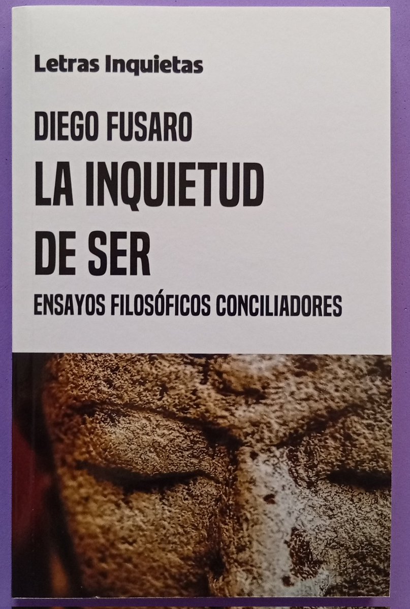 monpaslibros's tweet image. 📚 Título: La inquietud de ser

📝 Autor: Diego Fusaro 

📌 Editorial: Letras Inquietas

🔎 Estado: Nuevo

🛒 Precio: 9,50 euros

✅ Disponible en nuestro perfil de Wallapop

✉️ Escríbenos por MD

📦 Envíos a toda España