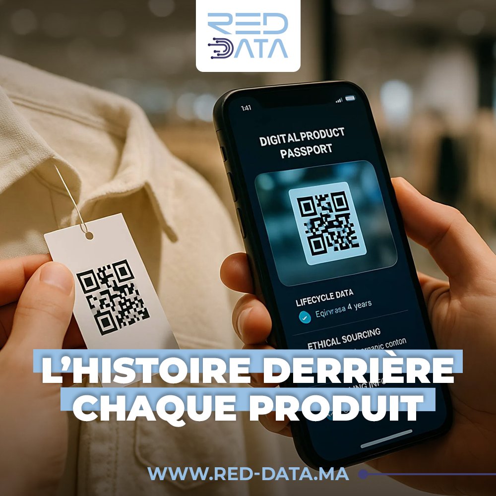 RedDataMaroc's tweet image. 📦 Et si vos produits pouvaient raconter leur histoire ?

Le Passeport Numérique de Produit centralise toutes les informations clés, de l’origine à la fin de vie.

🖱️ red-data.ma
📩 contact@red-data.ma
☎️ +212 5 20 40 19 70

#REDDATA #Maroc #Morocco #DATA #Technologie