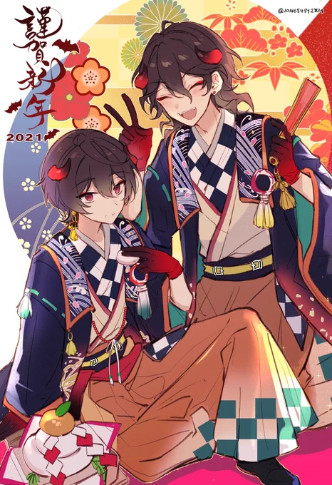 そういえば去年の年賀状にもデフォルメの零ちゃんがいましたね.... 2021年の時はまだ普通の等身だったけど最近マスコット化進んでて反省