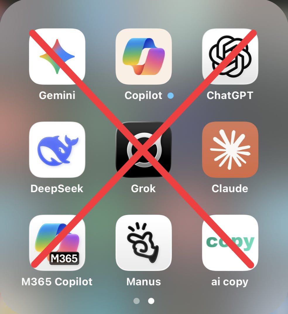 لا تشترك في ChatGPT❌
لا تشترك في Claude4❌
لا تشترك في DeepSeek-R1❌
لا تشترك في Midjourney❌
لا تشترك في Filmmaker❌
لا تشترك في Google❌
لا تشترك في Coders❌

لــقــيــت لك شي خــــارق 🤯🔥
يجمع كل دول في مكان واحد… وأقوى مما تتخيل وفعليًا هيسهّل عليك كل شغلك‼️⚡