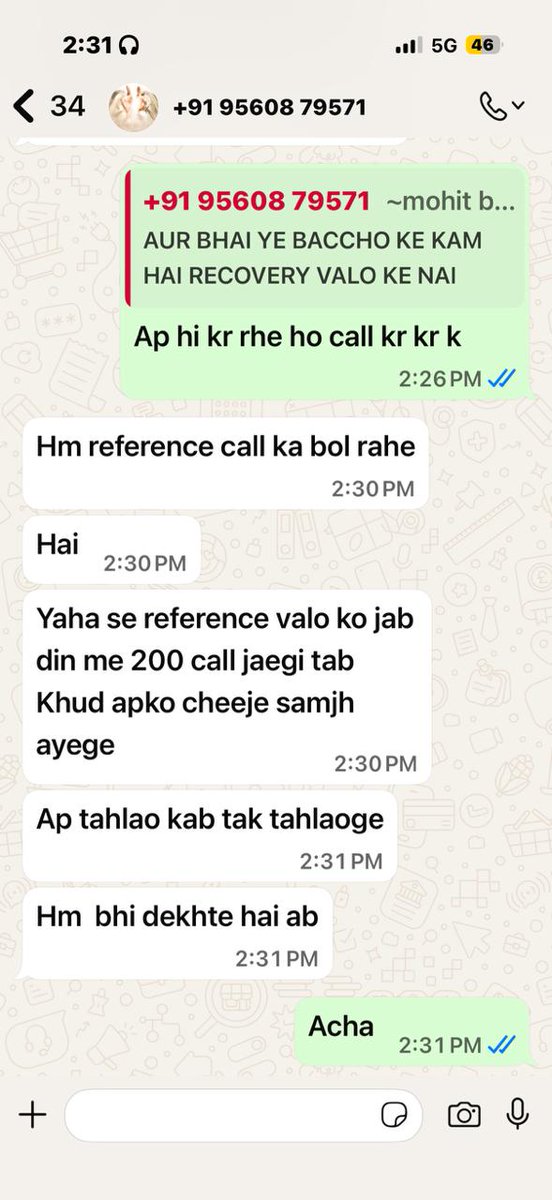 dabas_mehu17's tweet image. @TrillionLoans Getting 150–200 abusive calls daily from your team, mainly from 9560879571 (Praveen). Clear harassment and RBI/TRAI violation.

STOP now and activate DND or I escalate to RBI, Police &amp;amp; Consumer Court.

#Harassment #DND #StopCalling