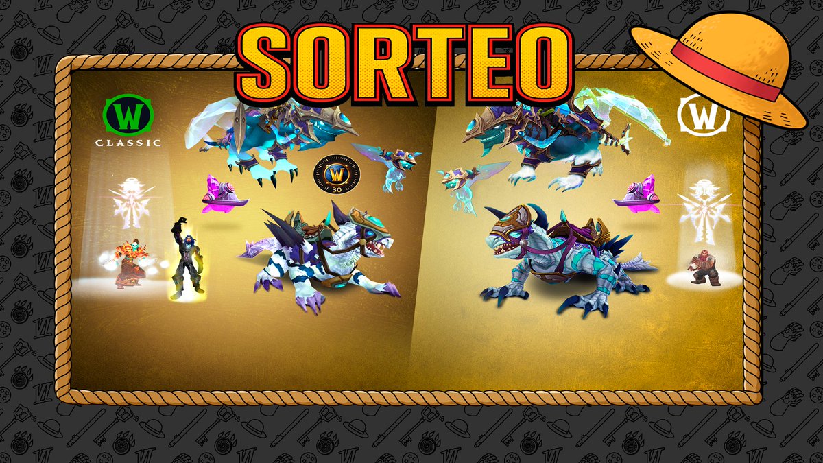 Para celebrar la salida del preparche de burning crusade 
Os traigo este PACK ÉPICO DE TERRALLENDE. 

CÓDIGO VALIDO PARA TODO EL MUNDO🌍

Gracias a <a href="/Warcraft_ES/">Warcraft ES</a>

Para participar:
❤️Dale a «Me gusta»
✅Sigue
🔁Retwit
🗨️Comenta que clase jugaras

El ganador se elegirá el 19 de